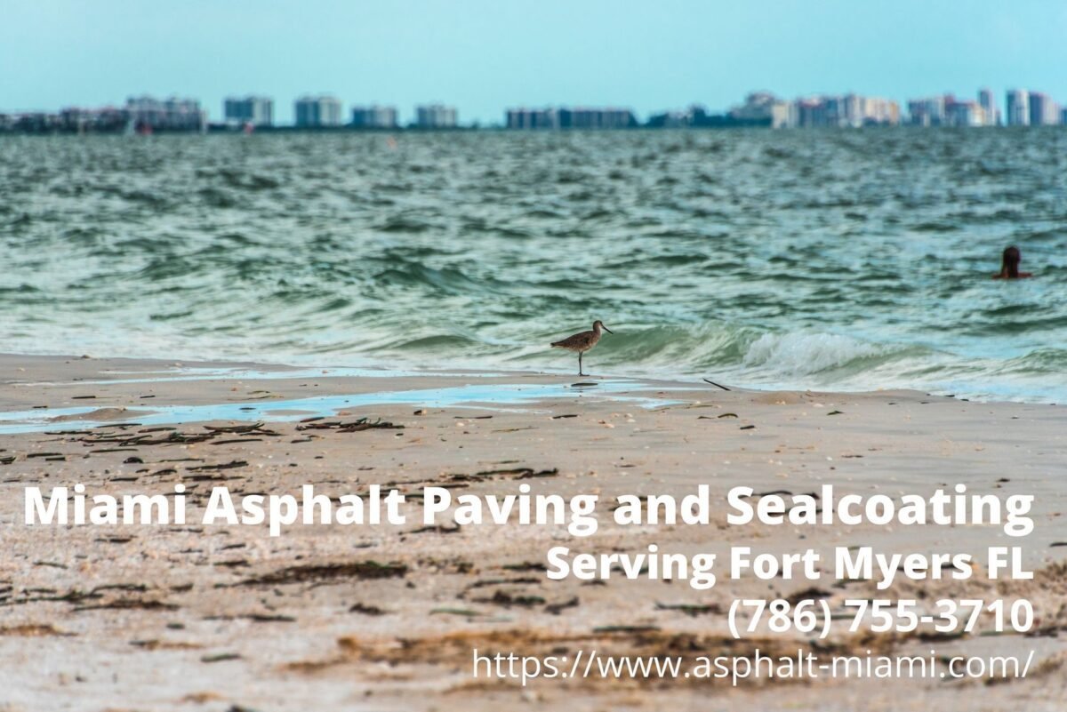 Fort Myers Beach. Text by Miami Asphalt Paving and Sealcoating - an asphalt company serving Fort Myers, FL