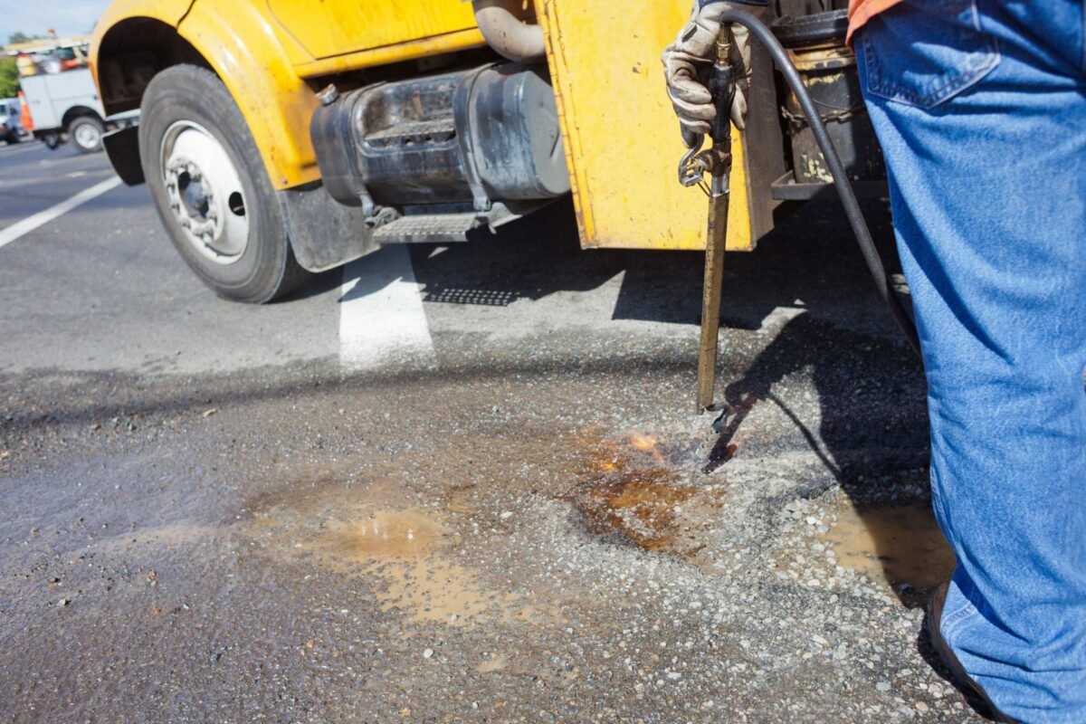 asphalt pavement in Fort Myers, FL that requires pothole repair